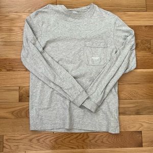 Palace Long sleeve t-shirt in Heather Gray (Size Small)